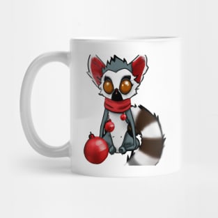 Cute Lemur Drawing Mug